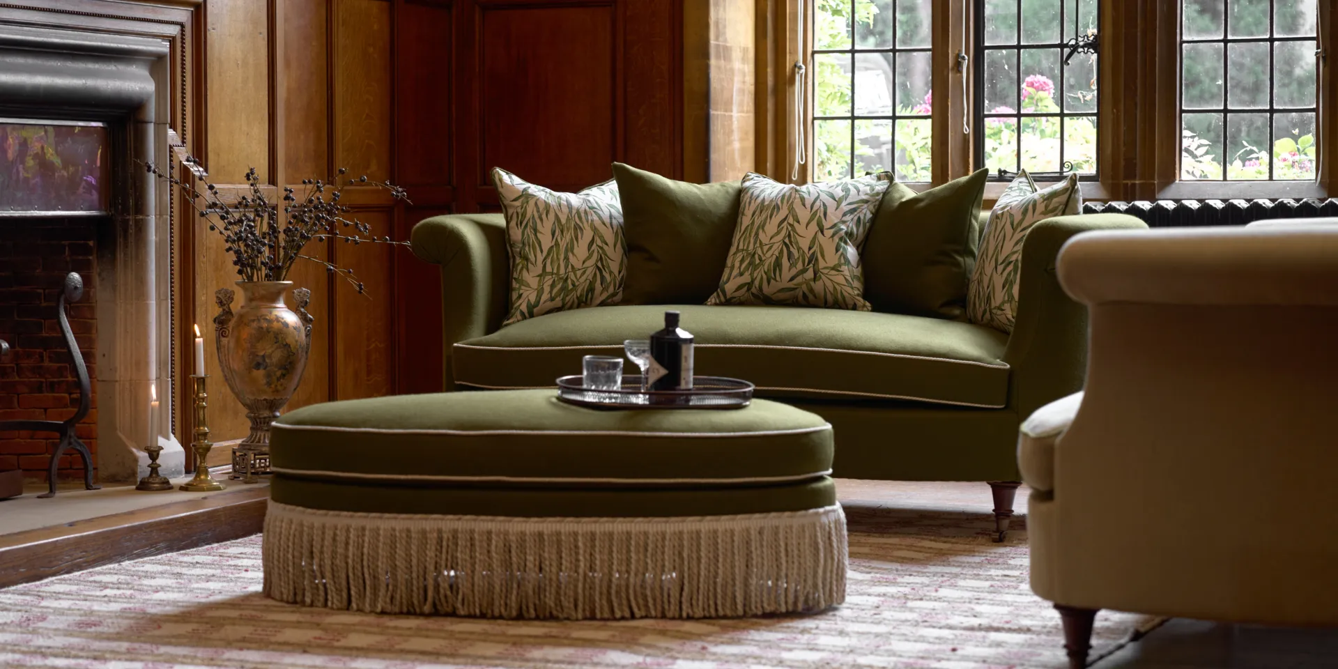 Our new upholstered furniture combines the highest quality craftsmanship with timeless designs