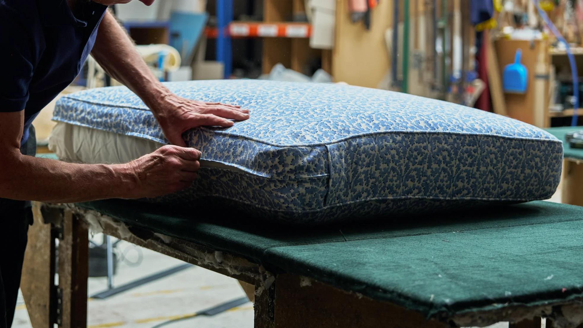 Asnew Workshop Visit June 24 Cushions