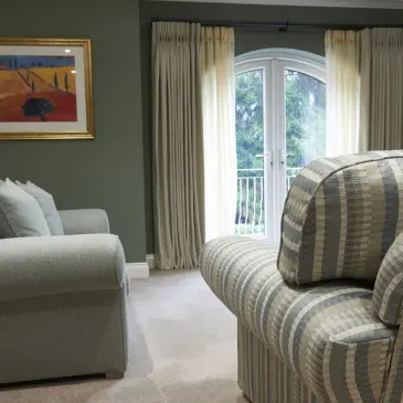 Upstairs Lounge Double Pinch Pleat