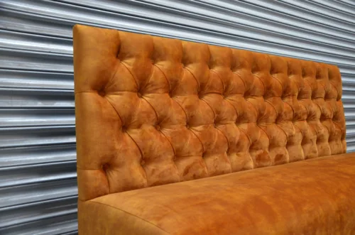 Buttoned Backed Bench Seat