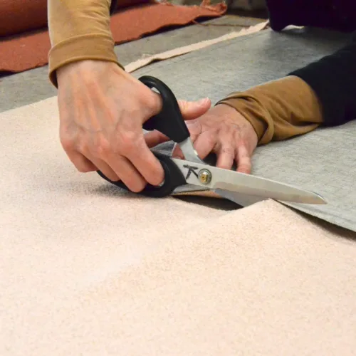 Cutting Fabric Sofa Topper