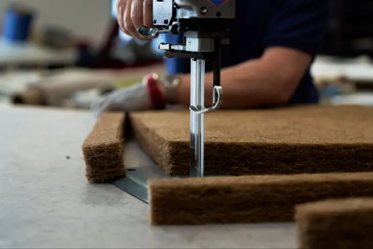 eco furniture material - rubberised coir