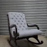 Re-covered Rocking Chair