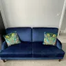 Bespoke Handmade Sofa & Footstool Adams & Moore