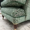 Fixed Back Howard Style Chair – Recovered