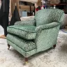 Fixed Back Howard Style Chair – Recovered