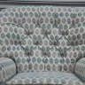 Buttoned Back Chair Recovered  in a GP&J Baker Lifestyle Woven Fabric