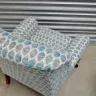 Buttoned Back Chair Recovered  in a GP&J Baker Lifestyle Woven Fabric
