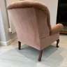 Buttoned Back Chair Recovered
