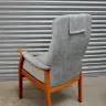 Wooden Frame Chair - Recovered