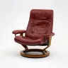 Leather Swivel Reclining Chair