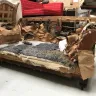 Traditional Drop Arm Sofa Reupholstery