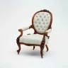 Victorian Buttoned-back Armchair