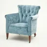 Crushed Velvet Armchair