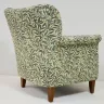 Reupholstered Armchair in a Morris & Co. Fabric