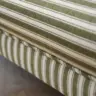 STRIPED OTTOMAN