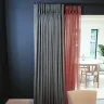 Double Pinch Pleat Voil and Curtains