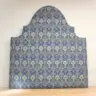 Bespoke Headboard in a Stunning Morris Fabric