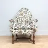 Antique Armchair Re-Covered for Trinity College Oxford