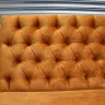 Upholstered Buttoned Back Bench Seat