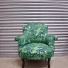 Reupholstered Small Chair Duo