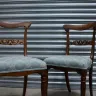 Wooden Backed Dining Chairs