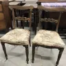 Wooden Backed Dining Chairs