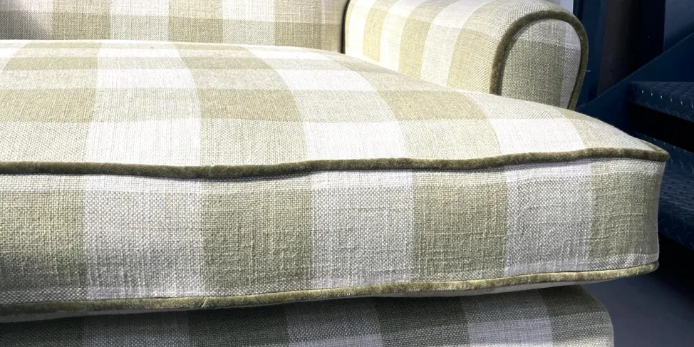 Re covered, Modern Check Sofa