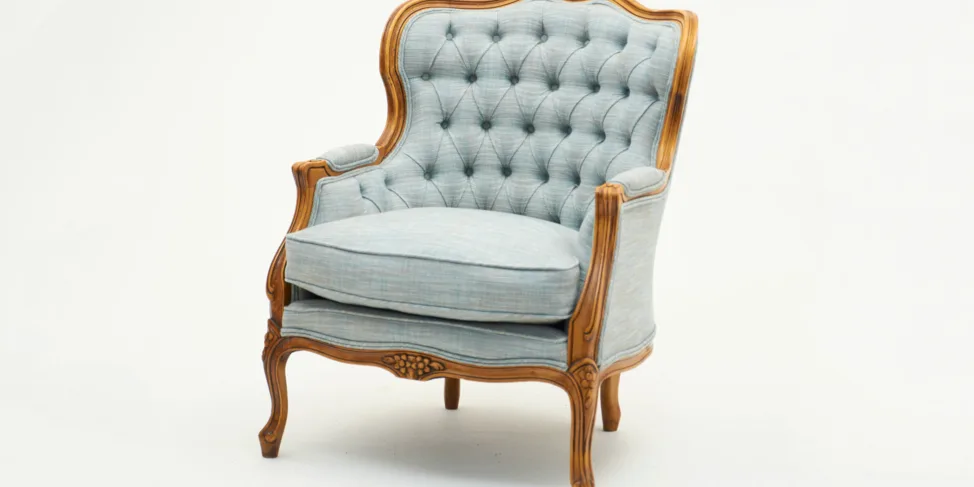 Deep Button Back Decorative Armchair