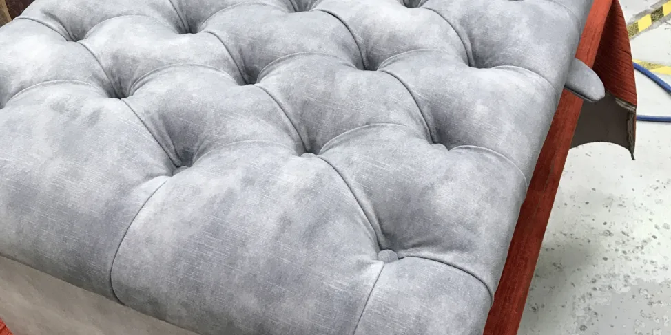 Buttoned Top Ottoman Transformation