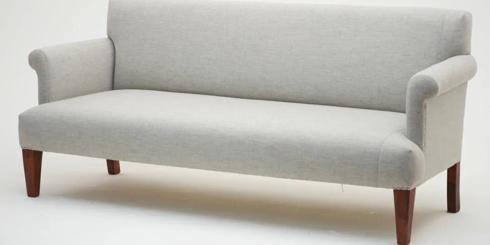 Three Seater Bench Style Sofa