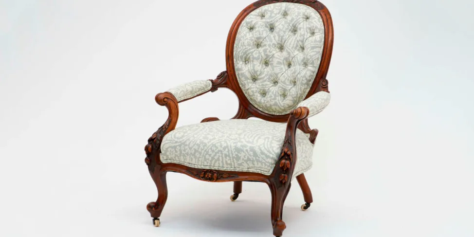 Victorian Buttoned-back Armchair