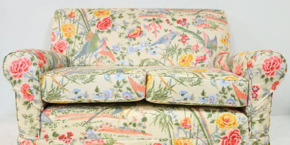 Sofa Loose Cover in a Jane Churchill Linen Fabric