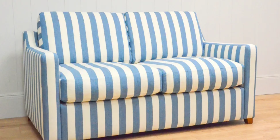 Bespoke Natural Sofa Bed Covered in 100% Linen