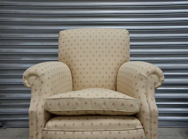 Fully Reupholstered Armchair