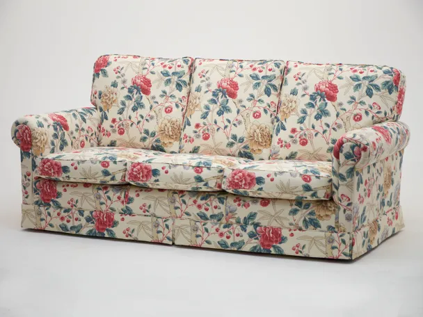 Reupholstered Modern Two Seater Sofa
