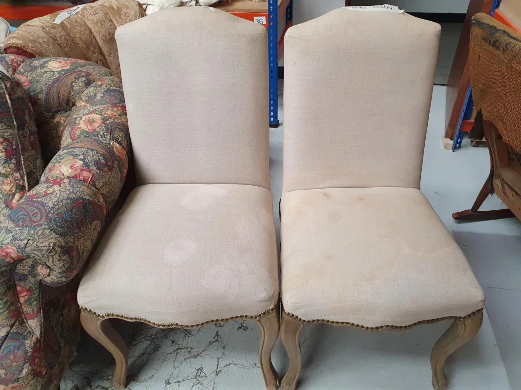 Oka Chairs Re-covered