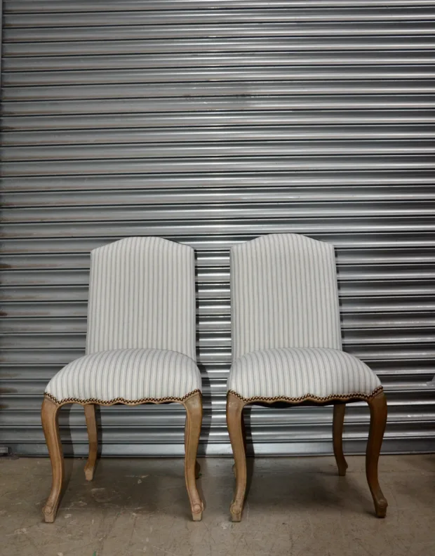 Oka Chairs Re-covered