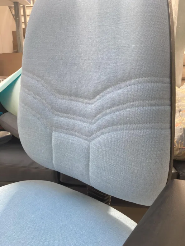 Re-covered Desk Chair