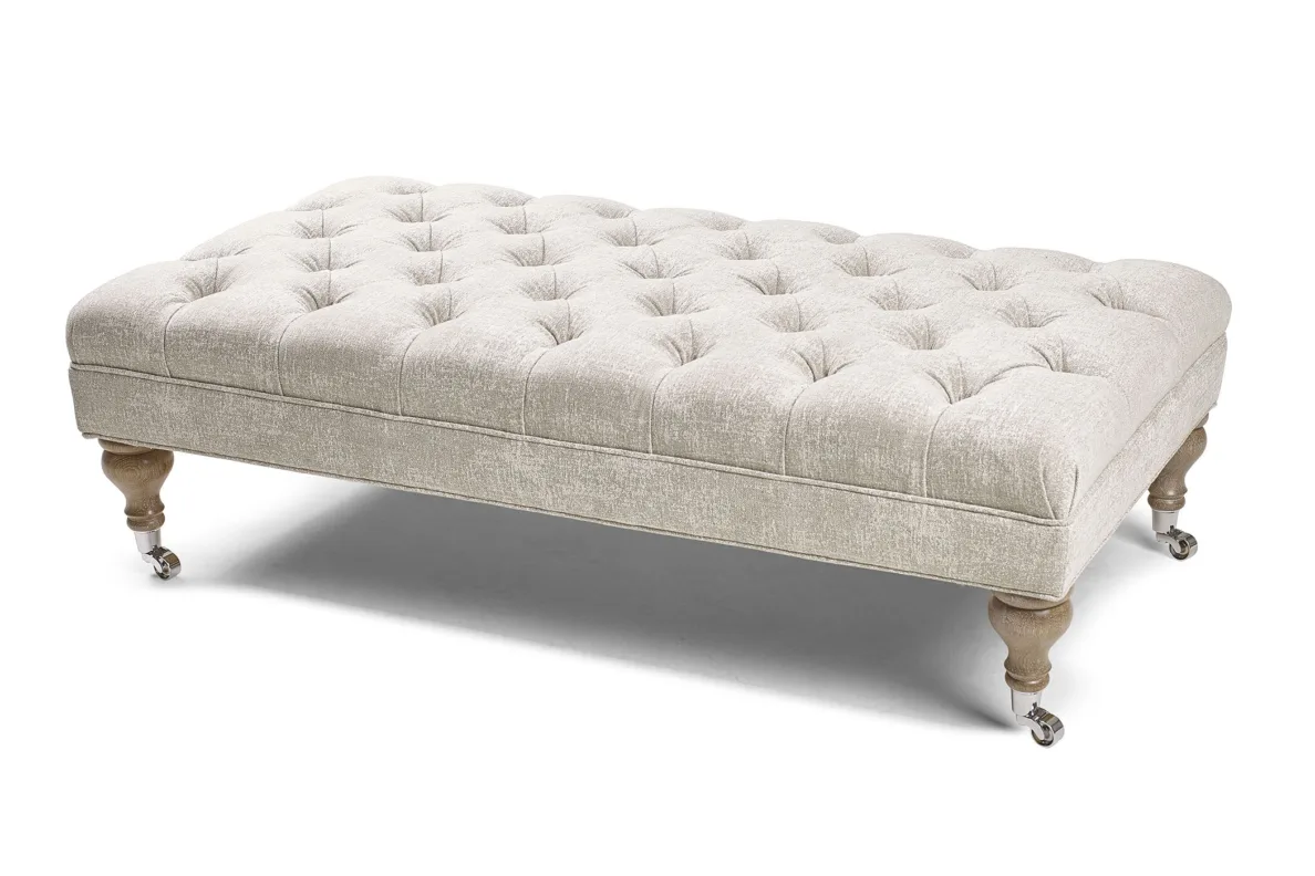 New Bayworth Ottoman from our Adams and Moore Range