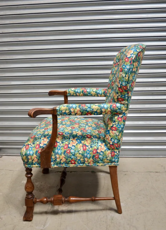 Wooden Chair – Recovered