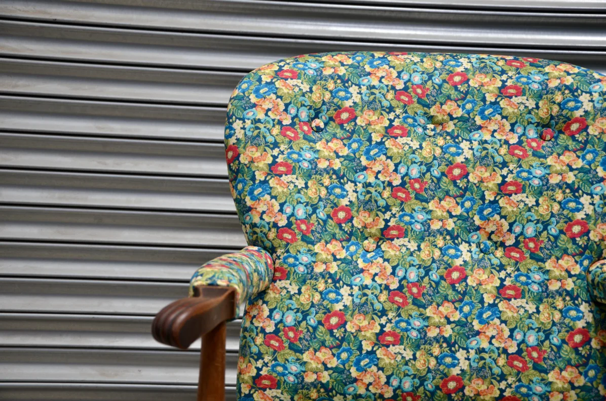 Wooden Chair – Recovered