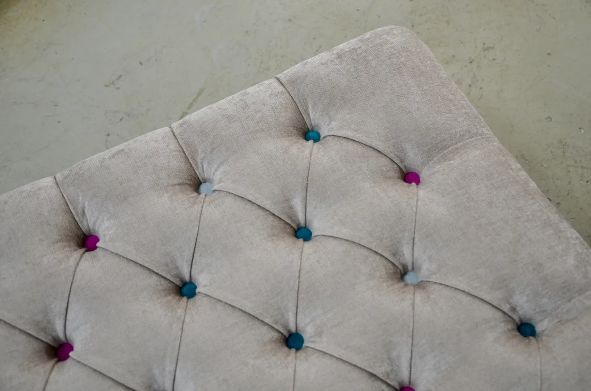 New Bayworth Ottoman from our Adams and Moore Range
