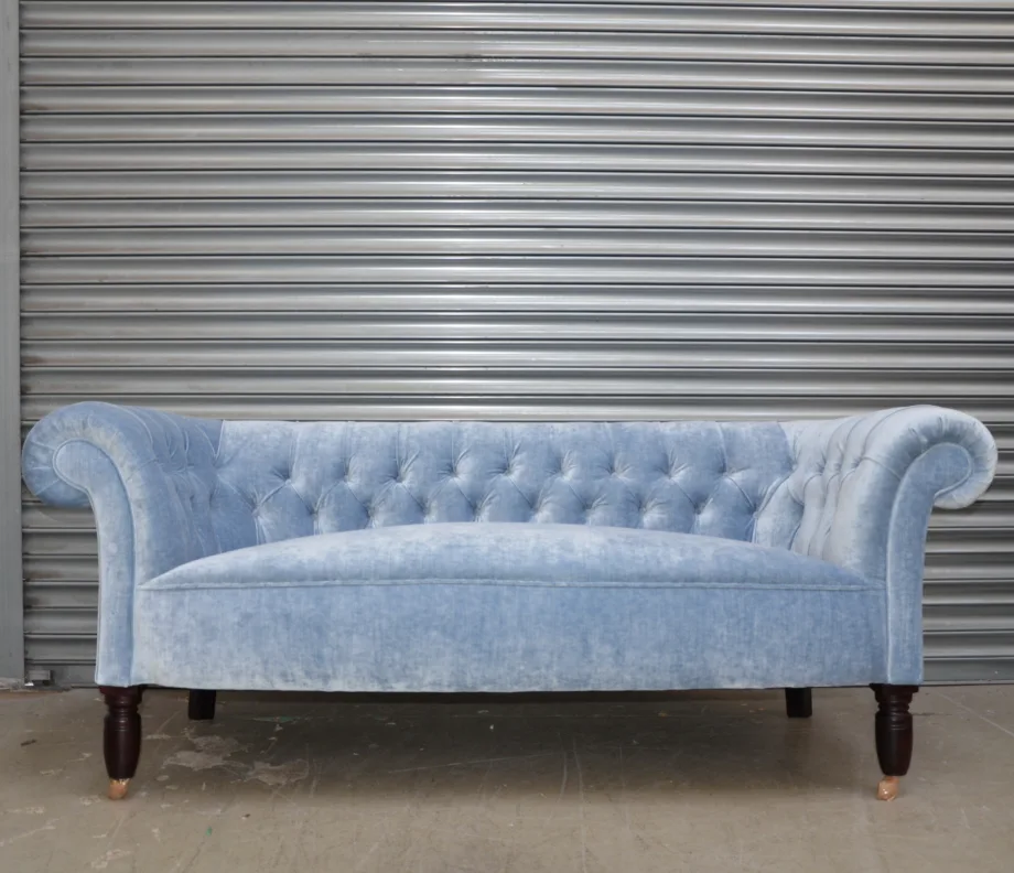 Traditionally Reupholstered Chesterfield