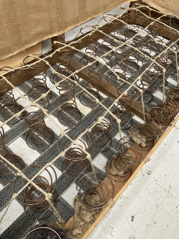 Traditionally Reupholstered Chesterfield