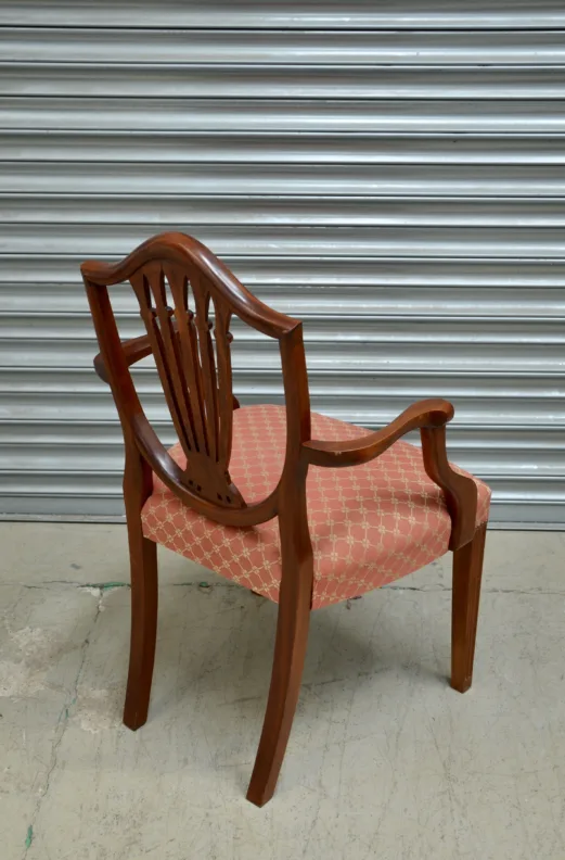 Shield Back Chair - Recovered