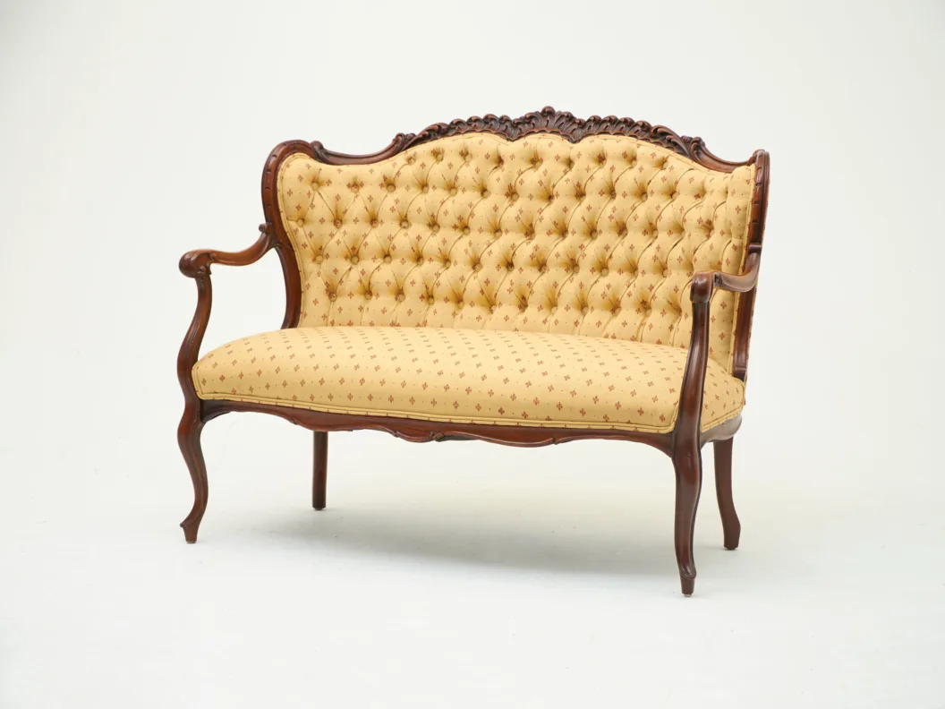 Antique Sofa Reupholstered