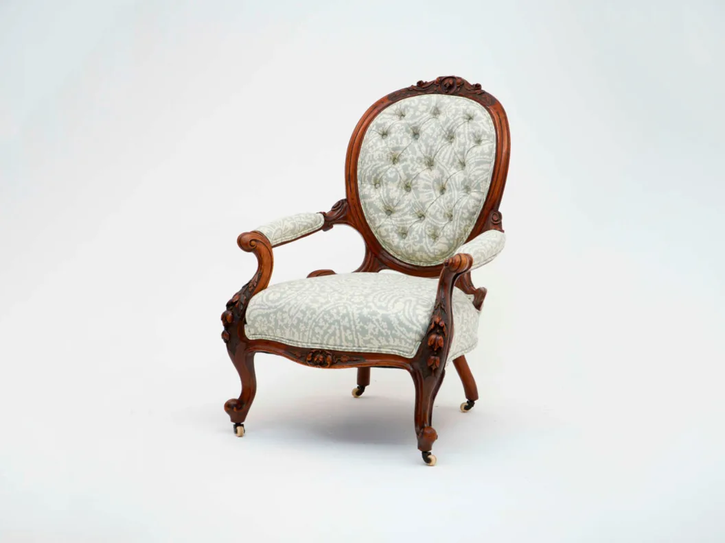 Victorian Buttoned-back Armchair