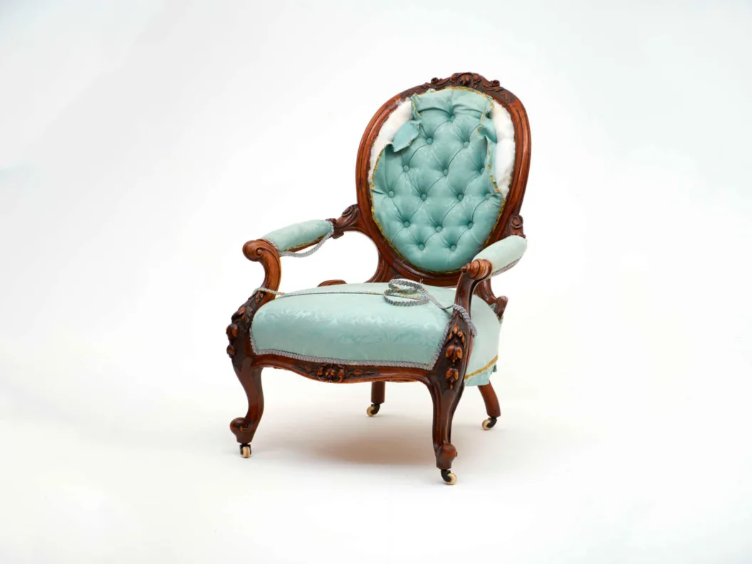 Victorian Buttoned-back Armchair