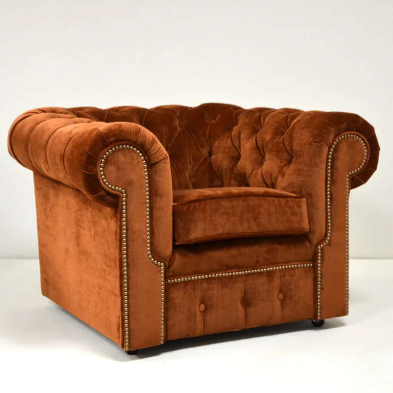 Deep Buttoned Chesterfield Chair